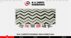 Desktop Screenshot of mhcarpet.com