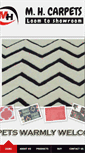 Mobile Screenshot of mhcarpet.com